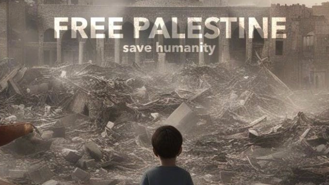 Save humanity Save Palestine