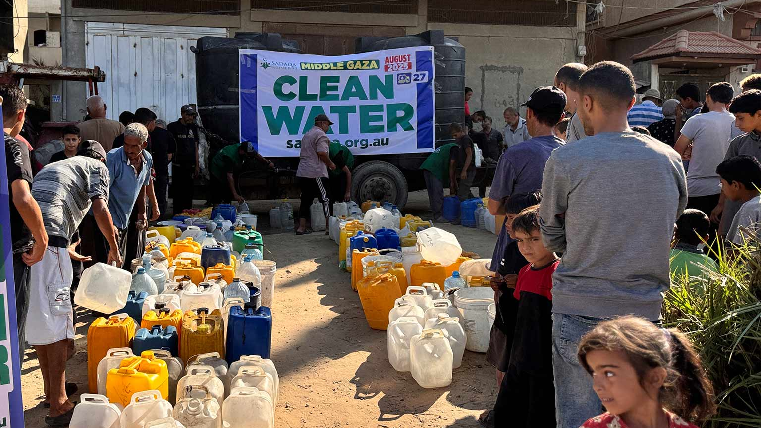 save lives by giving water