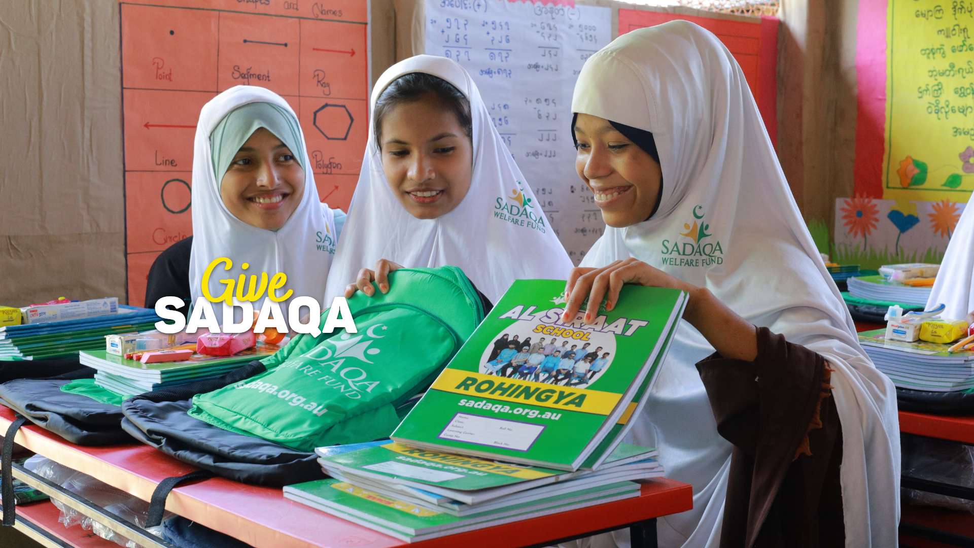 Give Sadaqa
